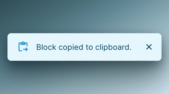 Documate February 2026: Sidebar resize & Block copy