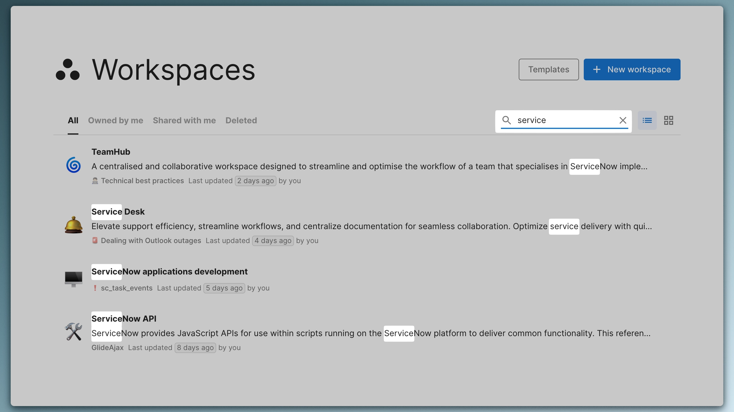 Documate September 2023: Full workspace lifecycle & Search functionality