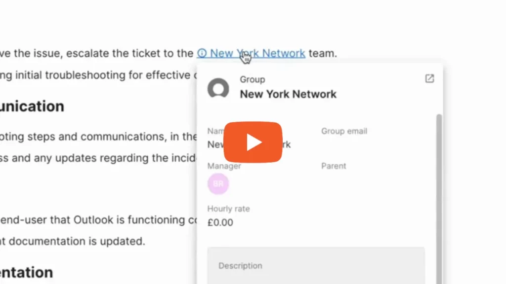 Documate live data preview