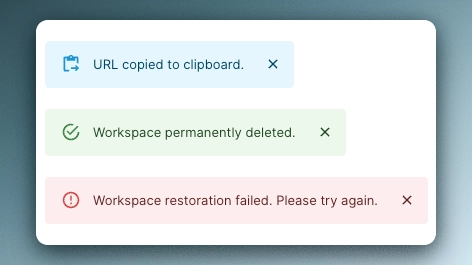 Documate April 2025: Status messages & Multimedia controls