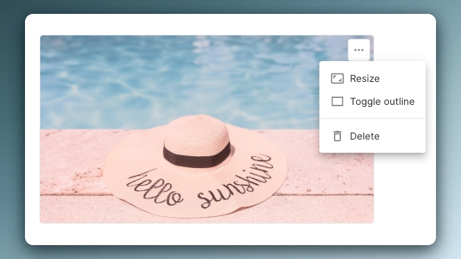 Documate July 2025: Resize, Add border & Delete media