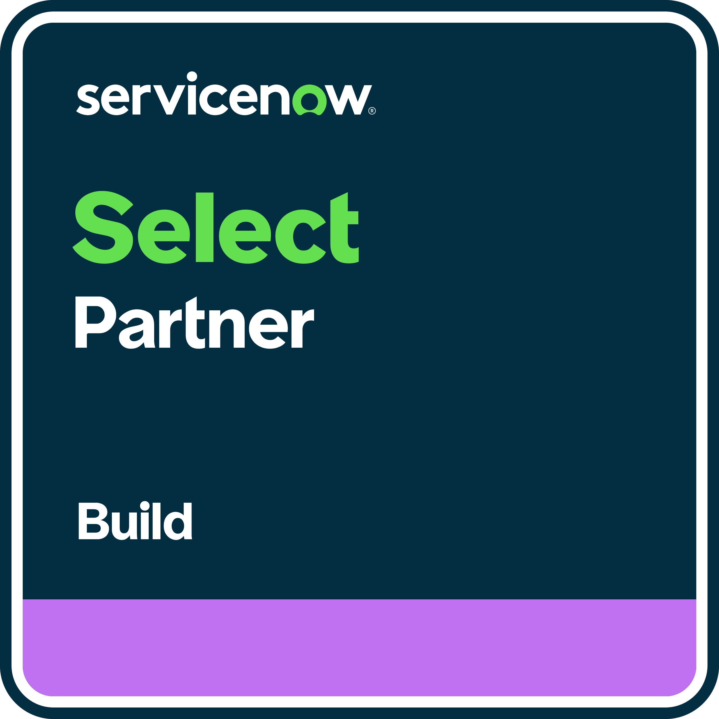 ServiceNow Select Partner Build